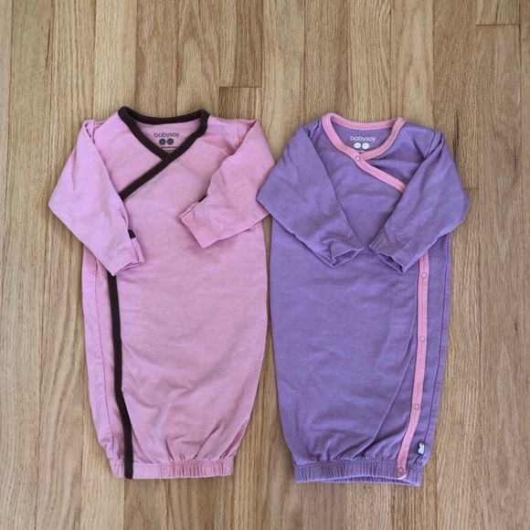 baby kimono sleep gown